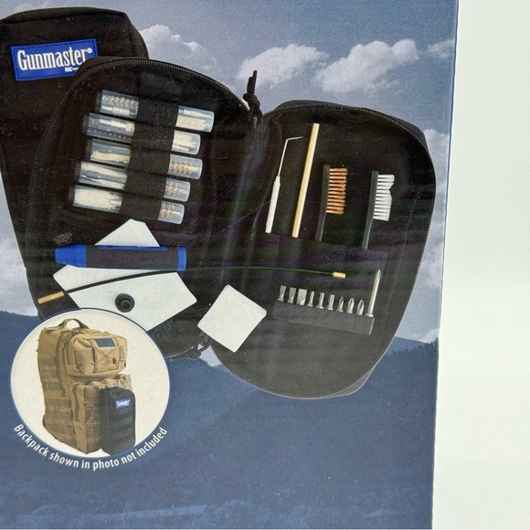 Gunmaster Universal 32 Piece Field Pistol Cleaning Kit New - Picture 3 of 7